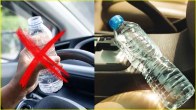 Water Bottle Causes Fire In Car