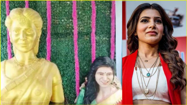 Samantha Ruth Prabhu рдХреЗ рдирд╛рдо рдХрд╛ рдмрди рдЧрдпрд╛ рдордВрджрд┐рд░, рдХрд╣рд╛рдВ рджрд┐рдЦреА рдлреИрди рдХреА рдРрд╕реА рджреАрд╡рд╛рдирдЧреА? Samantha Ruth Prabhu