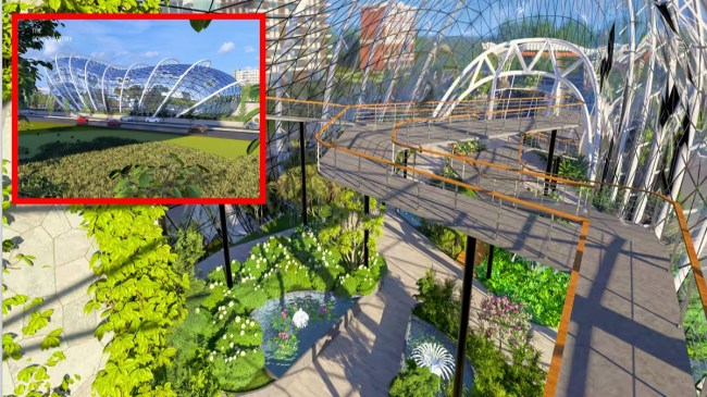 world class glass dome in ahmedabad