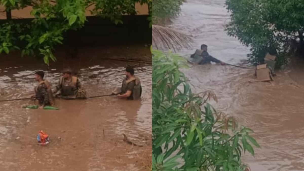 महाराष्ट्र : अहिल्यानगर में बारिश के बाद बिगड़े हालात, सेना ने शुरू किया रेस्क्यू ऑपरेशन