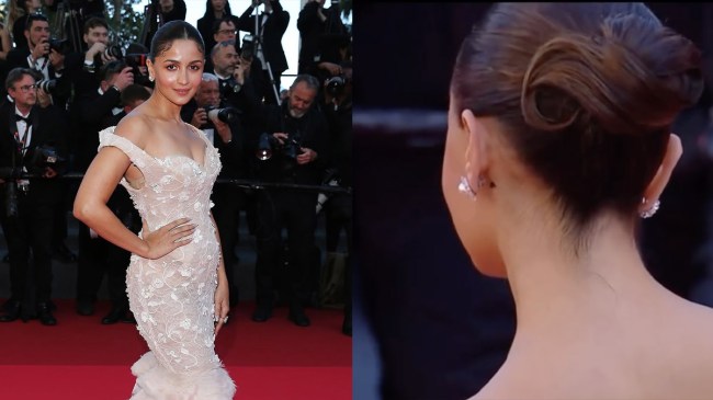 alia bhatt use kaala teeka before debut at cannes film festival 2025 red carpet