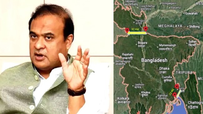 Assam CM Himanta Biswa Sarma, Chicken Neck Corridor।