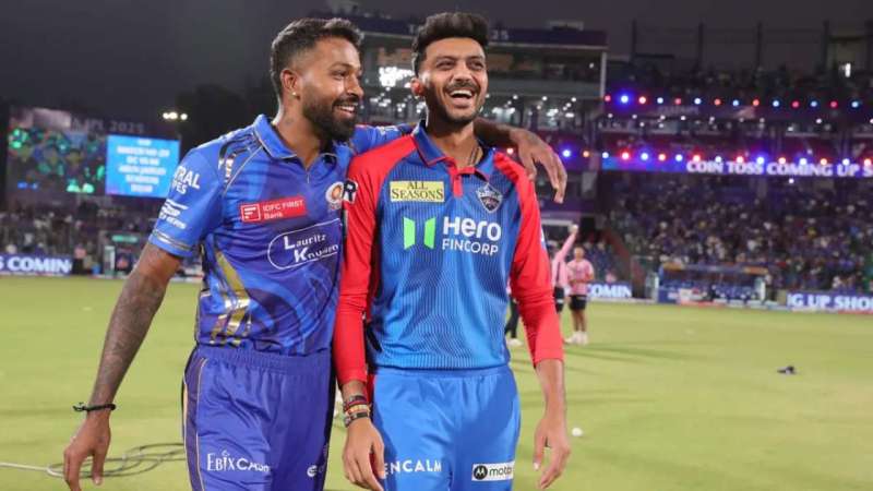 Axar Patel and Hardik Pandya