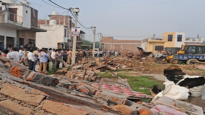 Bulldozer action
