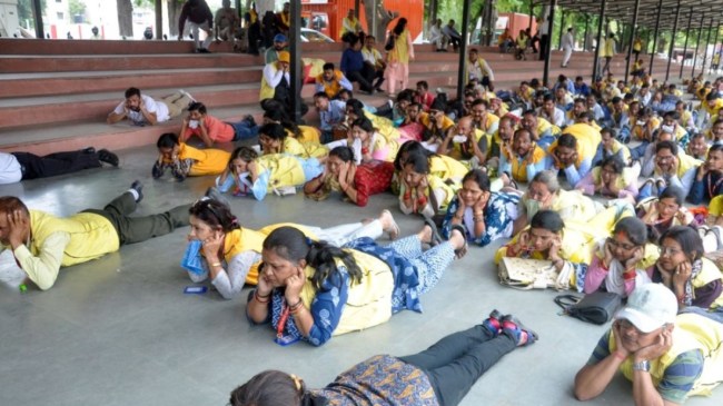 Chandigarh civil defence camp