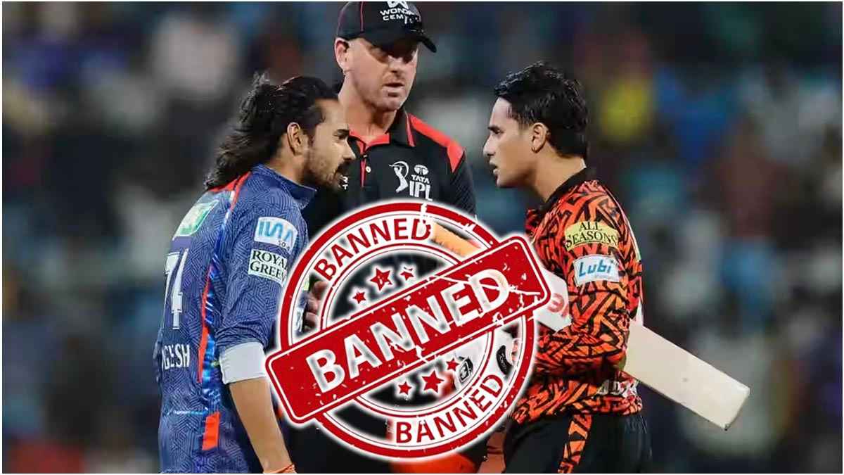 LSG vs SRH: Digvesh Rathi पर लगा एक मैच का बैन, अभिषेक शर्मा से बीच मैदान पर भिड़ने की मिली सजा