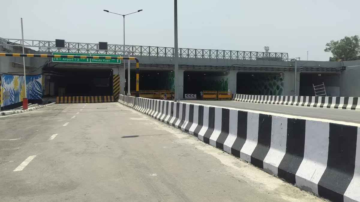 द्वारका एक्सप्रेसवे पर खुल रही 8 लेन एयरपोर्ट टनल, दिल्ली से हरियाणा जाना होगा आसान