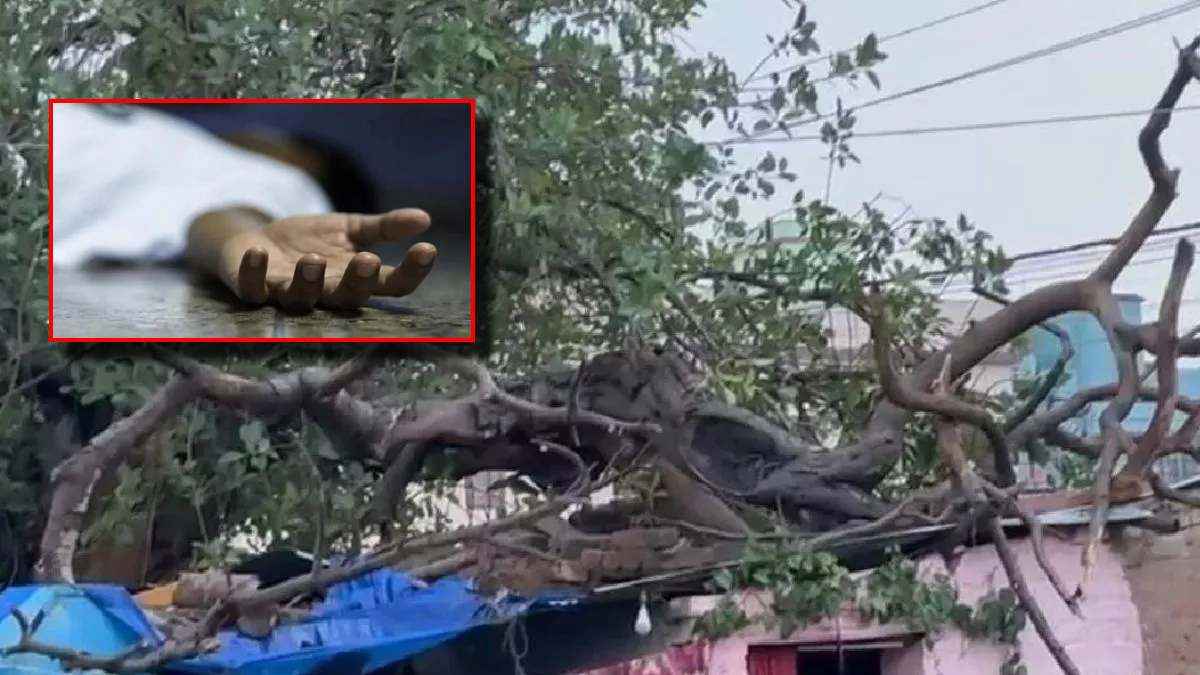 Delhi Rain Big accident