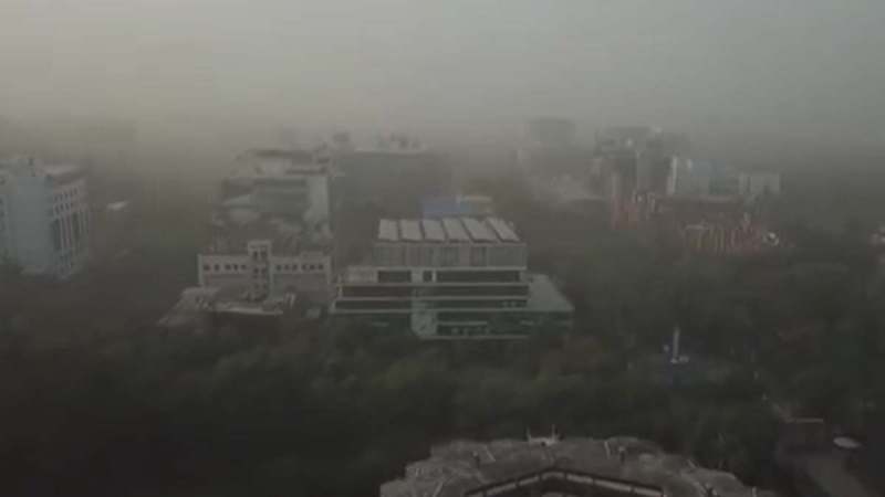 Delhi Weather dust