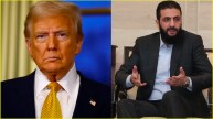 Donald Trump and ahmad Ahmed Al Shara