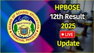 HPBOSE 12th Result 2025 LIVE