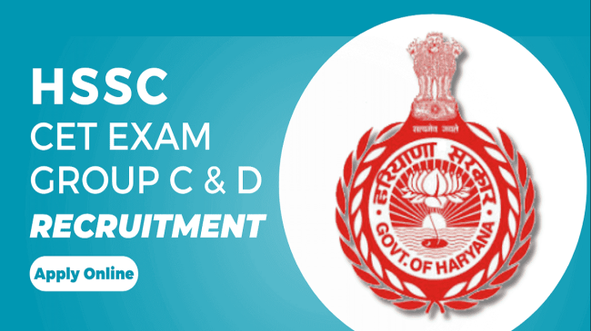 Haryana staff selection commission CET Exam