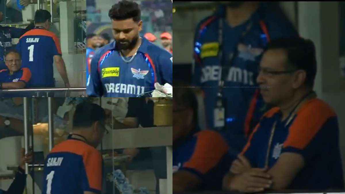 LSG vs SRH: ऋषभ पंत के आउट होने पर संजीव गोयनका ने 'गुस्से' से फेरा मुंह, वीडियो हुआ वायरल