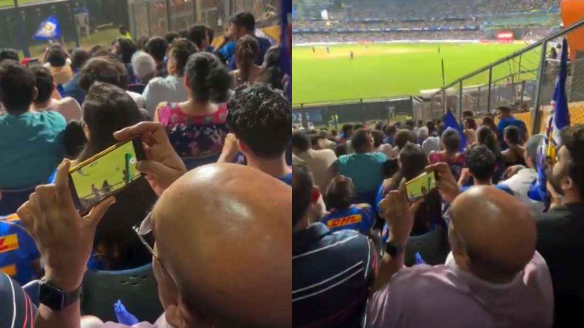 IPL 2025: मैच का मजा छोड़, चीयरलीडर्स को मोबाईल से जूम कर देखने लगे 'अंकल' जी, वायरल हुआ वीडियो