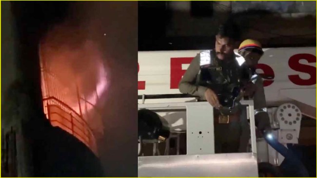 Kanpur Building Fire