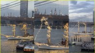 Maxican Navy Ship | Brooklyn Bridge | US New York