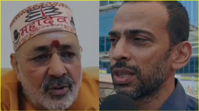 Bihar's Union Minister Giriraj Singh and Congress incharge Krishna Allavaru