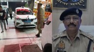Ghaziabad fire on police team