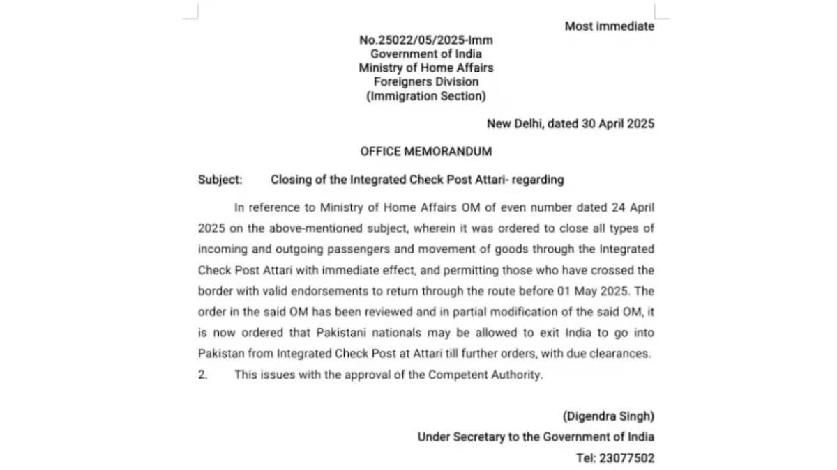 India Pakistan border news 