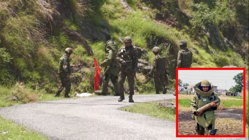 Indian Army Destroys Live Pakistani Shell