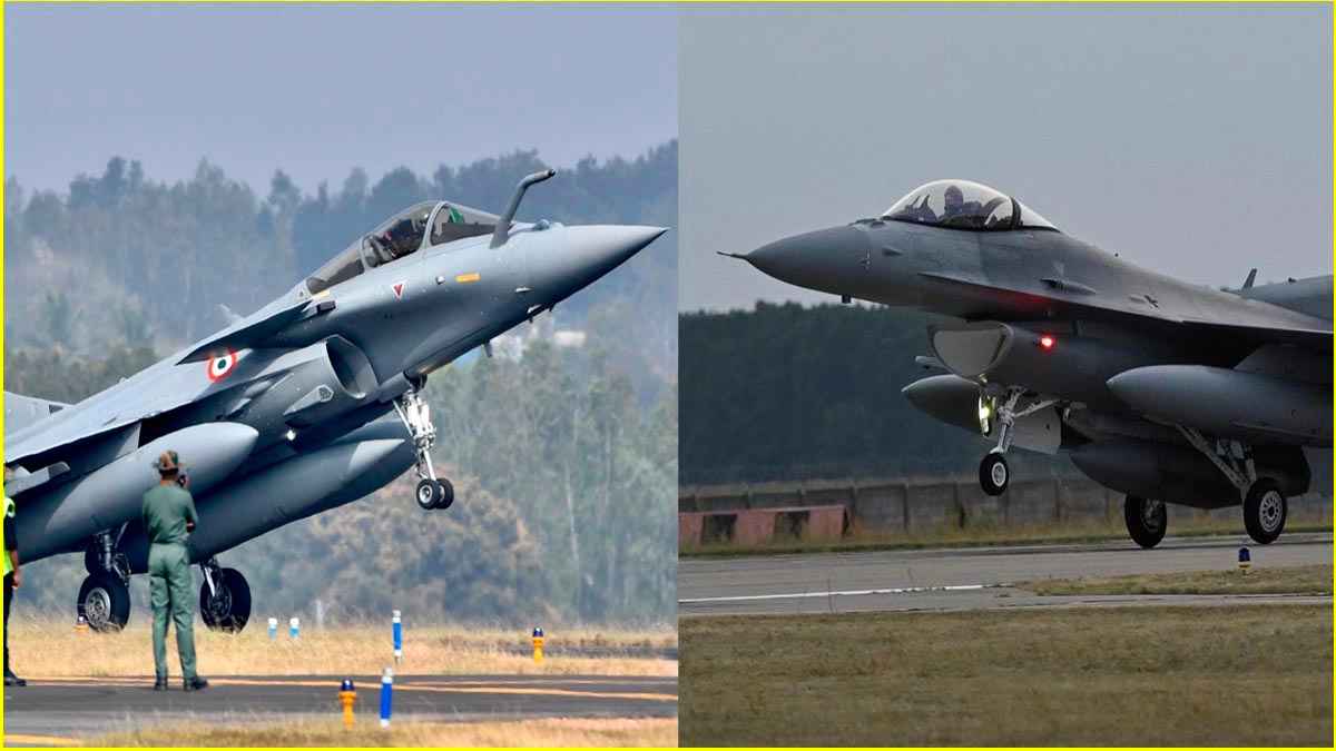 India's Rafale vs Pakistan's F-16