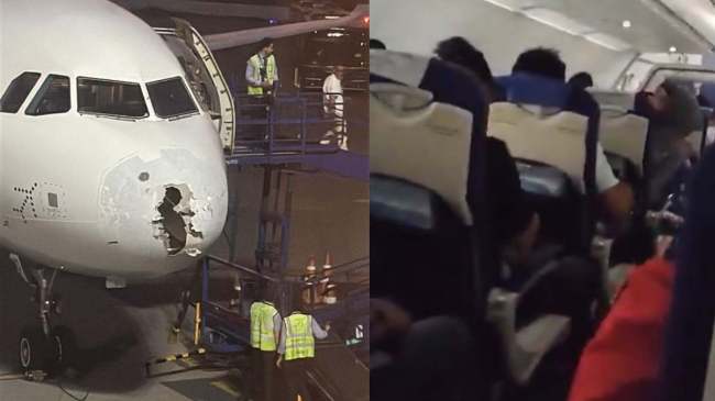 Indigo flight accident