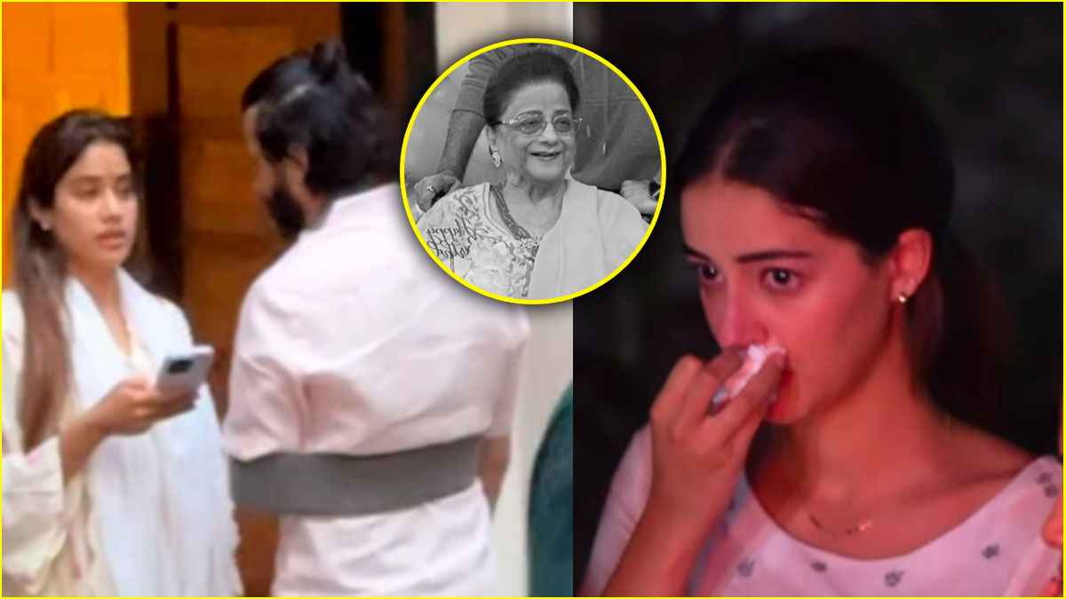 niram kapoor passed away ananya panday break down emotional video viral
