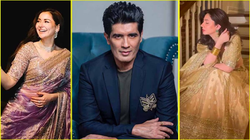 Manish Malhotra, mahira khan, hania aamir