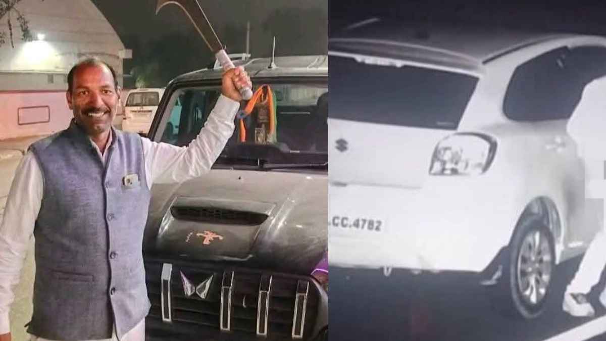 हाई-वे पर महिला के साथ आपत्तिजनक हालत में दिखे नेता पर FIR दर्ज, CCTV में रिकॉर्ड हुआ था वीडियो