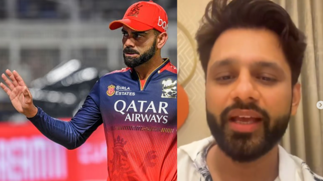 Rahul Vaidya Angry on Virat Kohli Rahul Vaidya Angry on Virat Kohli