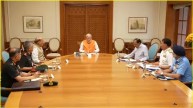 PM Narendra Modi met a group of armed forces veterans