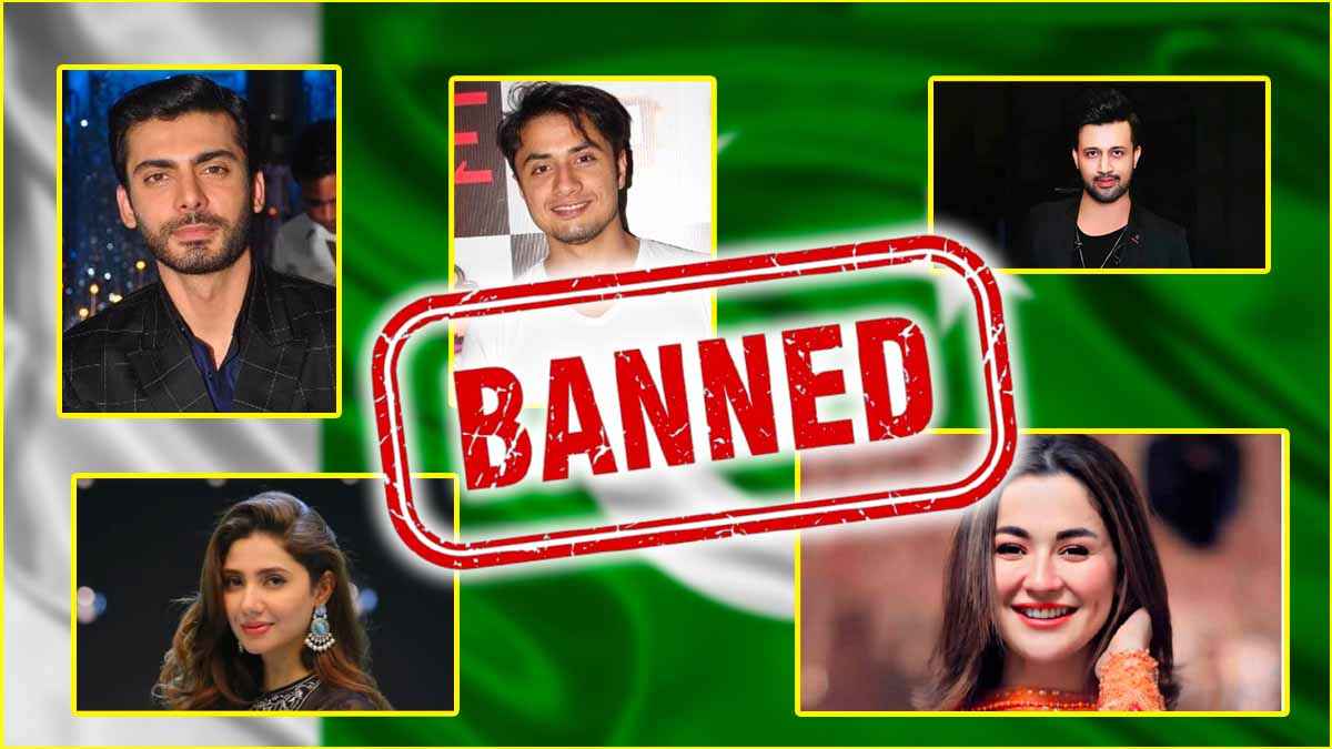 Pakistani Celebs Banned