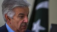 Pakistan Defence Minister Khawaja Asif