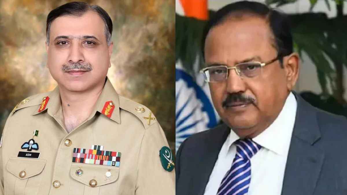 Pakistan NSA Asim Malik Ajit Doval