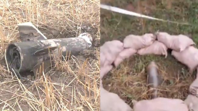 Pakistan missile debris