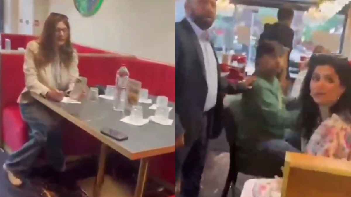 पाकिस्तानी पत्रकारों का लंदन में हंगामा, रेस्टॉरेंट में जमकर काटा बवाल, वीडियो वायरल
