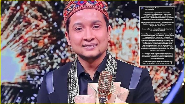 pawandeep rajan health update team issued official statement on singer condition