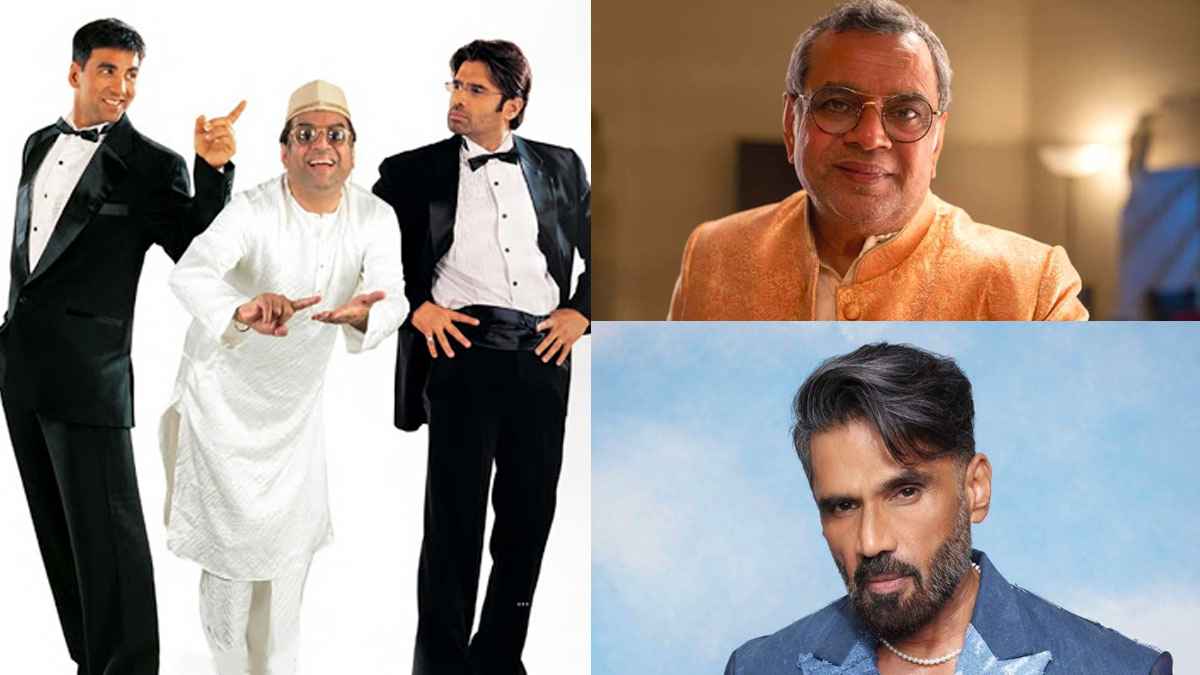 Hera Pheri 3 बीच में छोड़ने के बाद Paresh Rawal से कैसा है Suniel Shetty का रिश्ता? मिला सबूत