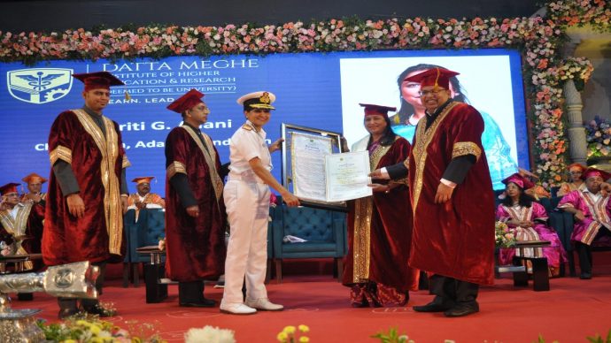Preeti Adani honoured Doctorate degree