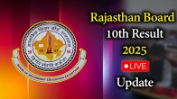 RBSE Rajasthan Board 10th Result 2025 LIVE Update