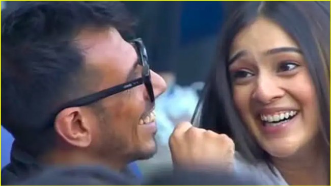 yuzvendra chahal send heart to rj mahvash after watch pyar paisa profit amid dating rumors