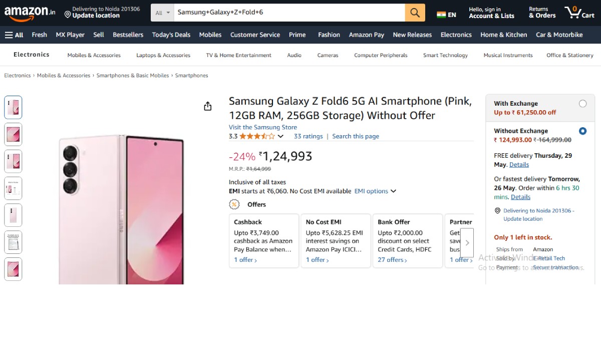 Samsung Galaxy Z Fold 6 