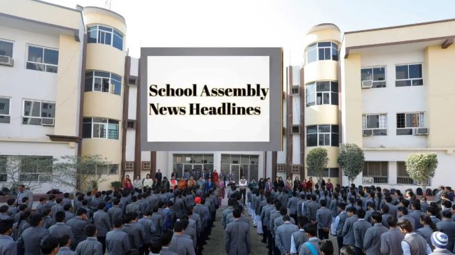 School Assembly News Headlines Today