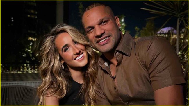 Sophie Shine, Shikhar Dhawan