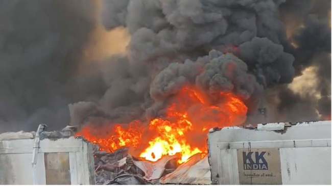 Thane Massive Fire Broke (1)