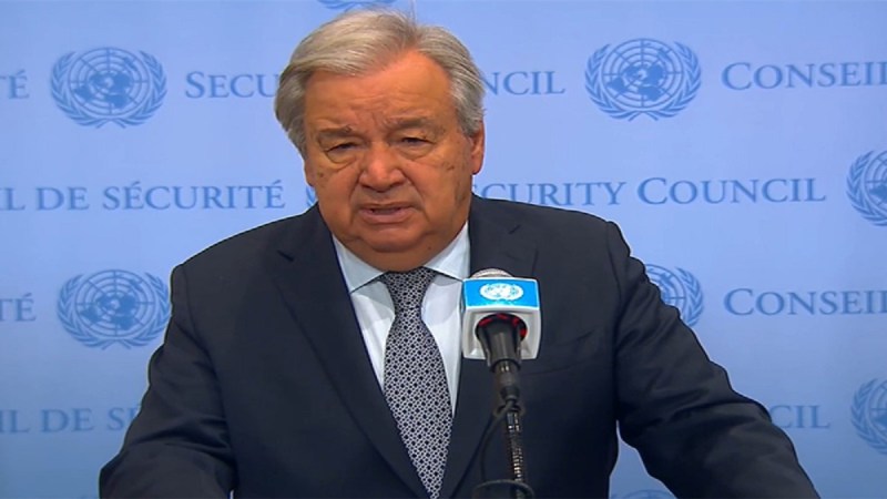 United Nations Secretary General Antonio Guterres
