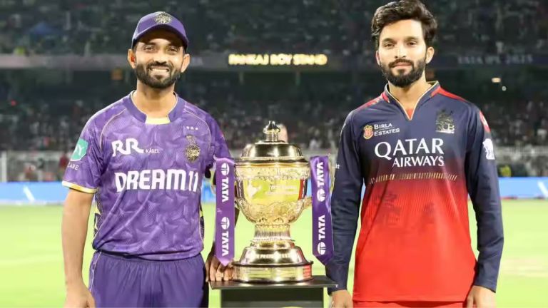 IPL 2025: RCB vs KKR मैच में भयंकर बारिश का साया! रद्द होने पर किसका होगा फायदा?
