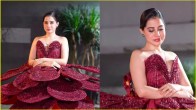 urfi javed wear cannes film festival 2025 dress show off mumbai video viral