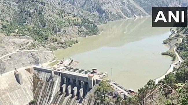 Visuals from the Baglihar Hydroelectric Power Project built on Chenab River