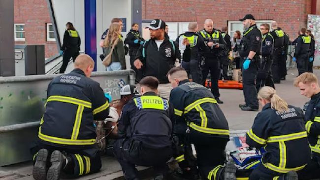 Germany Hamburg Central Railway Station, Attack in Germany।